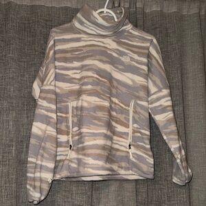 The North Face Women’s Camo Pullover Fleece Size Medium